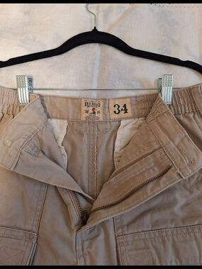 RedHead Men's Khaki Cargo Pants in Light Tan